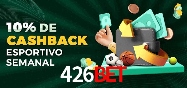 10% de bônus de cashback na 426bet
